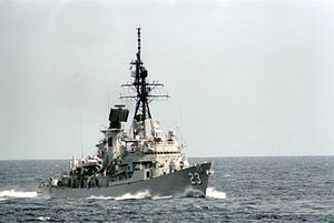 USS Richard E. Byrd (DDG-23) httpsuploadwikimediaorgwikipediacommonsthu