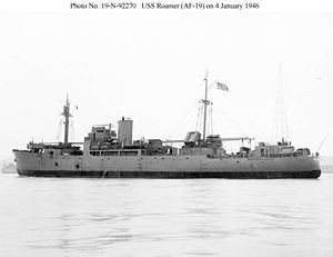 USS Roamer (AF-19) httpsuploadwikimediaorgwikipediacommonsthu