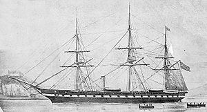 USS Roanoke (1855) USS Roanoke 1855 Wikipedia