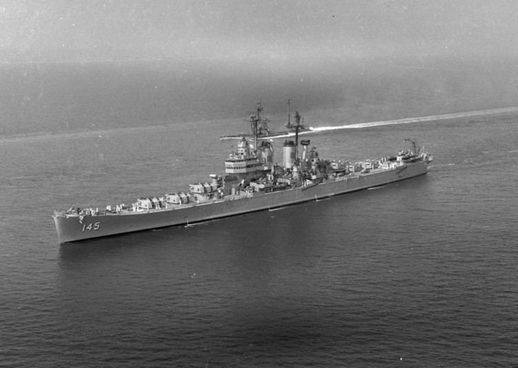 USS Roanoke (CL-145) USS ROANOKE CL145 FIRST ANNIVERSARY CRUISE BOOK YEAR LOG 1949