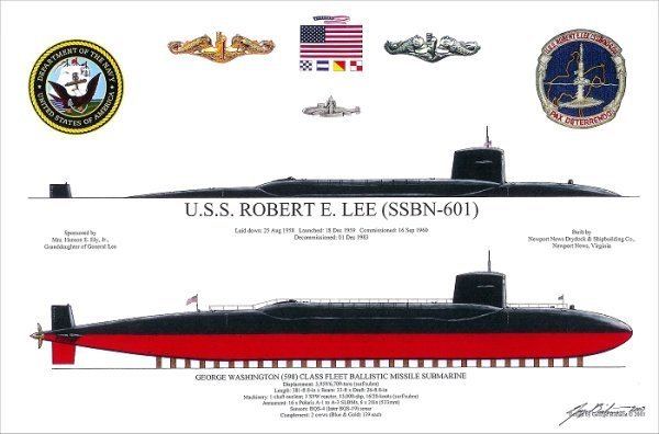 USS Robert E. Lee (SSBN-601) The USS Robert E Lee SSBN601