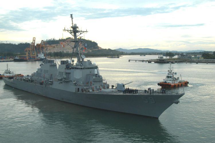 USS Russell (DDG-59) Guided Missile Destroyer USS Russell DDG 59