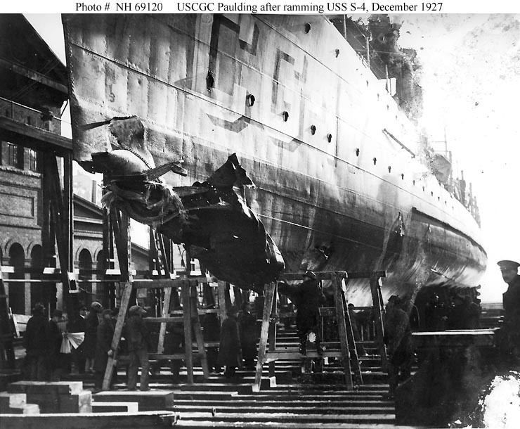 USS S-4 (SS-109) Events of the 1920sSinking and Salvage of USS S4 17 December
