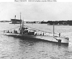 USS S-43 (SS-154) httpsuploadwikimediaorgwikipediacommonsthu
