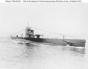 USS S-45 (SS-156) httpsuploadwikimediaorgwikipediacommonsthu
