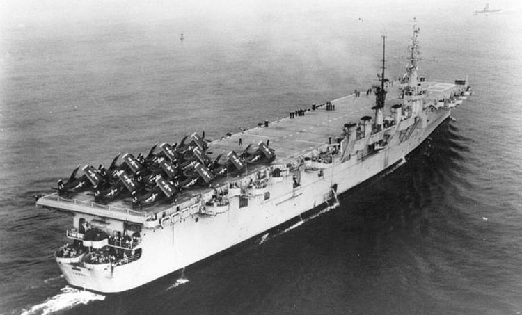 USS Saipan (CVL-48) USS Saipan CVL48 Cold War
