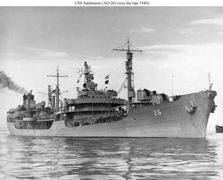 USS Salamonie (AO-26) Fleet Oiler AO Photo Index
