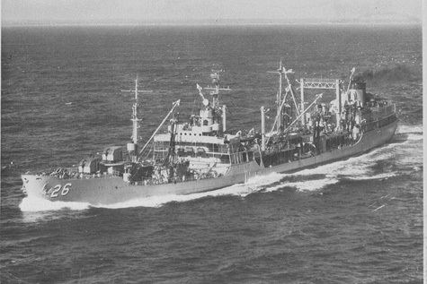 USS Salamonie (AO-26) USS SALAMONIE AO26 Deployments amp History