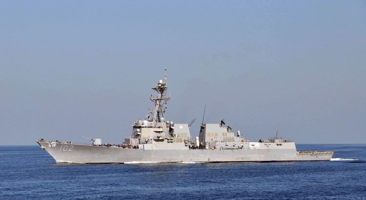 USS Sampson (DDG-102) FileUS Navy 091120N8421M001 The guidedmissile destroyer USS