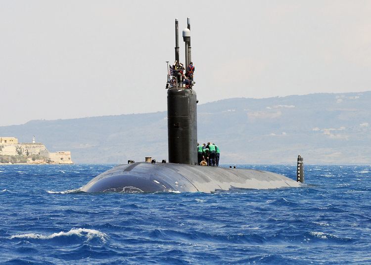 USS San Juan (SSN-751) FileUS Navy 070522N0780F002 Los Angelesclass attack submarine