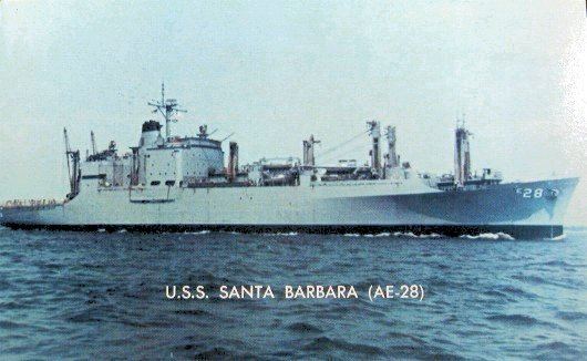 USS Santa Barbara (AE-28) Ammunition Ship Photo Index