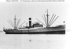 USS Santa Clara (ID-4523) httpsuploadwikimediaorgwikipediacommonsthu