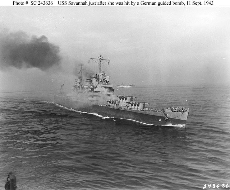USS Savannah (CL-42) Cruiser Photo Index CL42 USS SAVANNAH Navsource Photographic