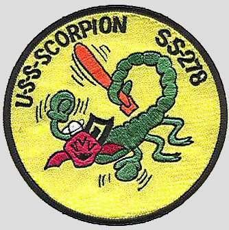USS Scorpion (SS-278) Submarine Photo Index