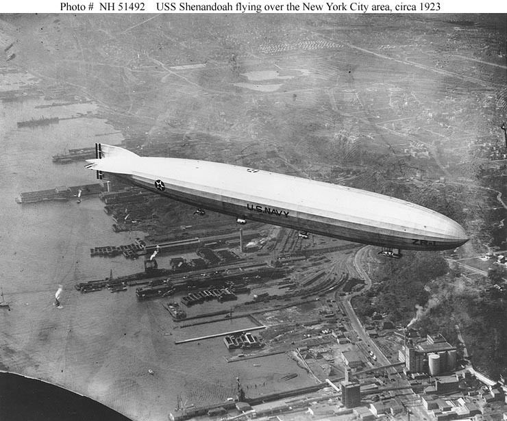 USS Shenandoah (ZR-1) Rigid Airships Photo Index USS SHENANDOAH ZR1