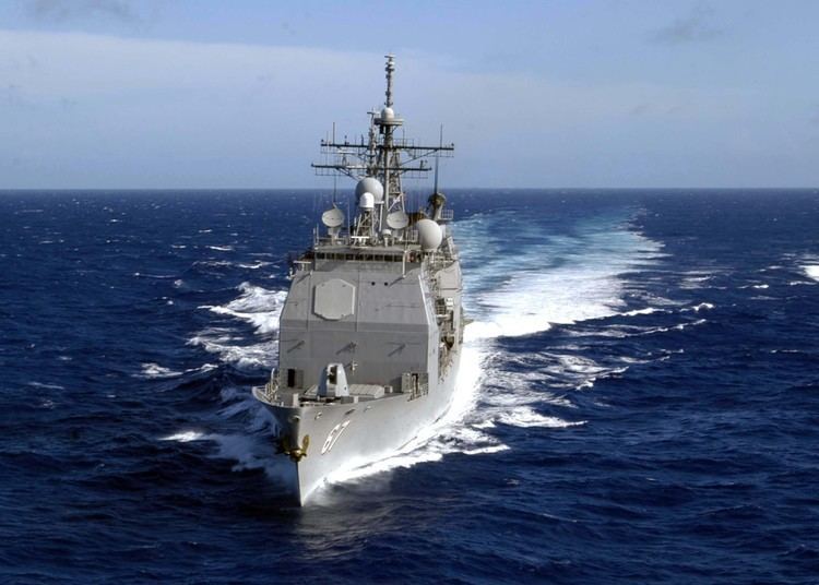 USS Shiloh (CG-67) FileUS Navy 041221N1229B038 he guided missile cruiser USS Shiloh