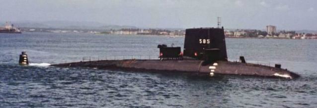 USS Skipjack (SSN-585) PAPERMAU USS Skipjack Nuclear Submarine Paper Model by Mikromodele