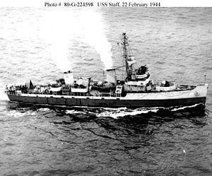 USS Staff (AM-114) httpsuploadwikimediaorgwikipediacommonsthu