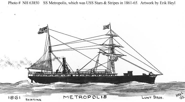 USS Stars and Stripes (1861) wwwnavsourceorgarchives0986098635202jpg