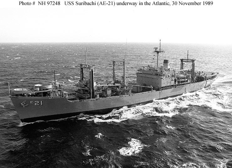 USS Suribachi (AE-21) USN ShipsUSS Suribachi AE21