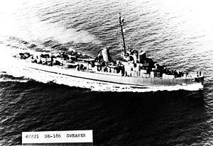 USS Swearer (DE-186) httpsuploadwikimediaorgwikipediacommonsthu
