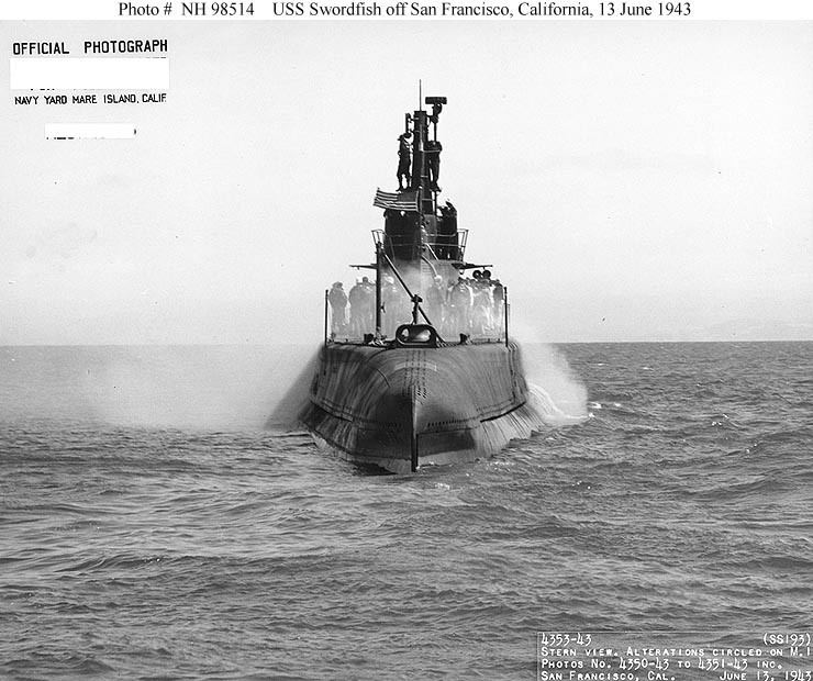 USS Swordfish (SS-193) USN ShipsUSS Swordfish SS193