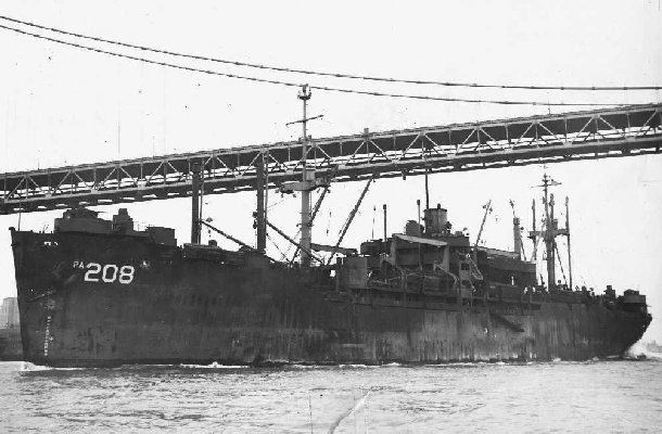 USS Talladega (APA-208) USS Talladega APA 208 Attack Transport in WWII