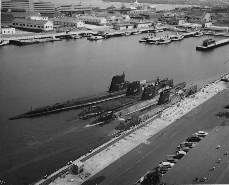 USS Tang (SS-563) Submarine Photo Index