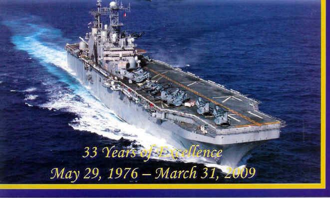 USS Tarawa (LHA-1) Decommissioning of the USS Tarawa LHA