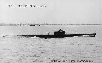 USS Tarpon (SS-175) PigBoatsCOM Tarpon SS175