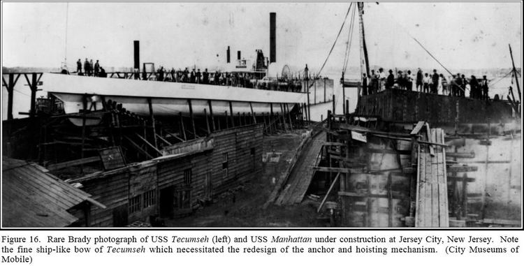 USS Tecumseh (1863) Battleship Photo Index USS MANHATTAN
