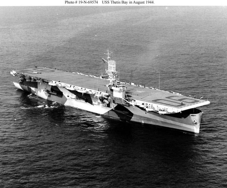 USS Thetis Bay (CVE-90) Escort Carrier Photo Index USS THETIS BAY CVE90