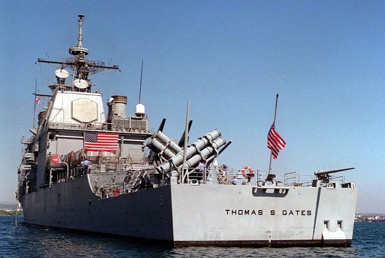 USS Thomas S. Gates Cruiser Photo Index CG51 USS THOMAS S GATES Navsource