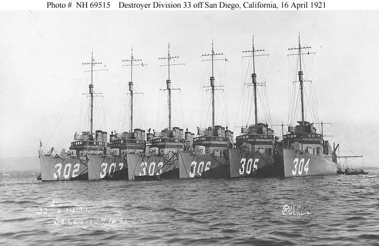 USS Thompson (DD-305) USN ShipsUSS Thompson DD305 Part II