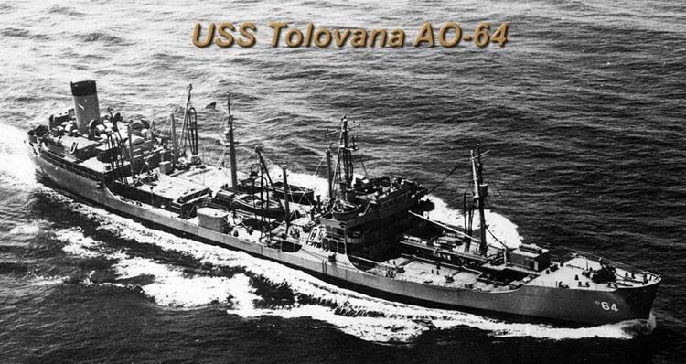 USS Tolovana (AO-64) wwwusstolovanaorgimagesTOLOVANAjpg