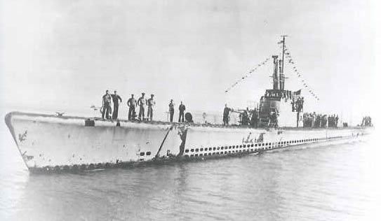 USS Trigger (SS-237) Trigger SS237 of the US Navy American Submarine of the Gato