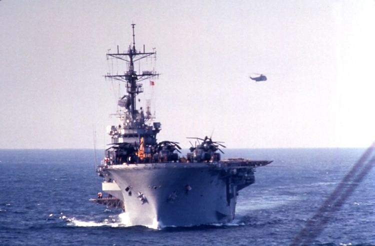 USS Tripoli (LPH-10) JDR Military Service Operation Desert Storm