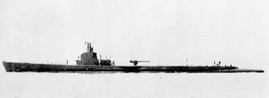 USS Trout (SS-202) Trout SS202 of the US Navy American Submarine of the Tambor