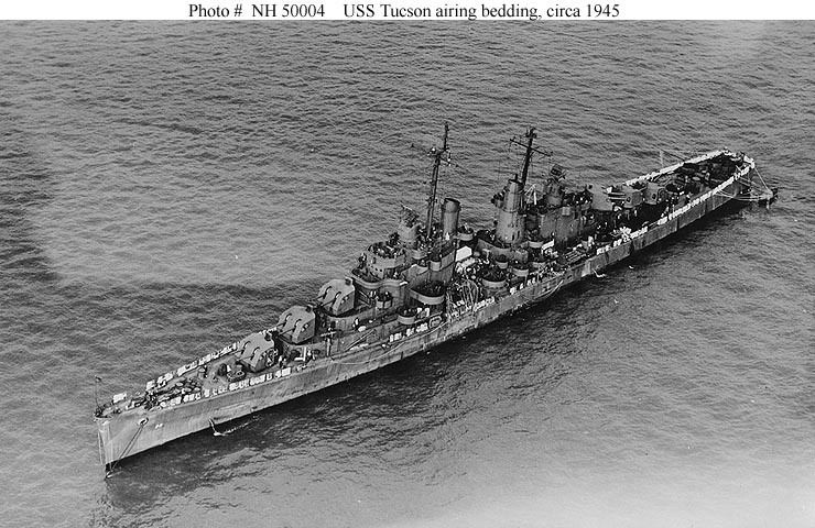 USS Tucson (CL-98) wwwnavsourceorgarchives040980409801jpg