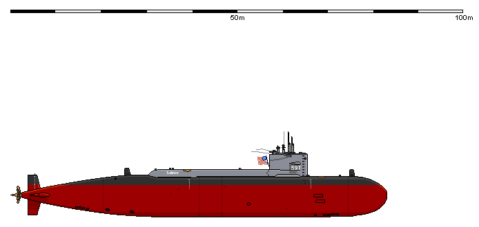 USS Tullibee (SSN-597) Spud39s blog Permit class submarine variants