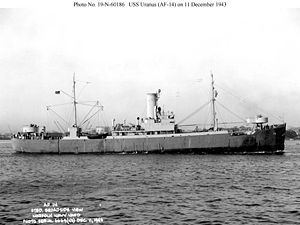 USS Uranus (AF-14) httpsuploadwikimediaorgwikipediacommonsthu