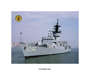 USS Valdez (FF-1096) USS VALDEZ FF 1096 US Naval Ship USN Navy Photo Print eBay