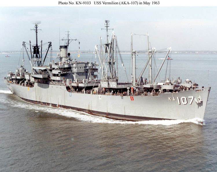 USS Vermilion (AKA-107) Tolland AKA64 Class Photographs