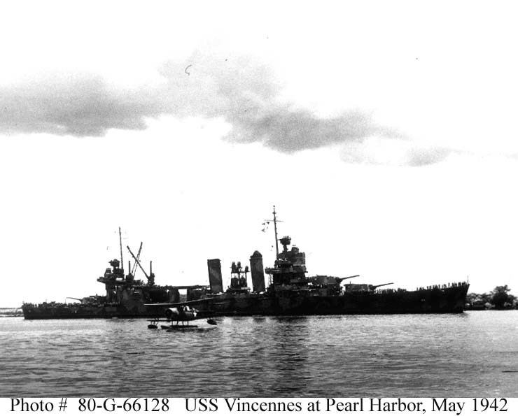USS Vincennes (CA-44) USN ShipsUSS Vincennes CA44