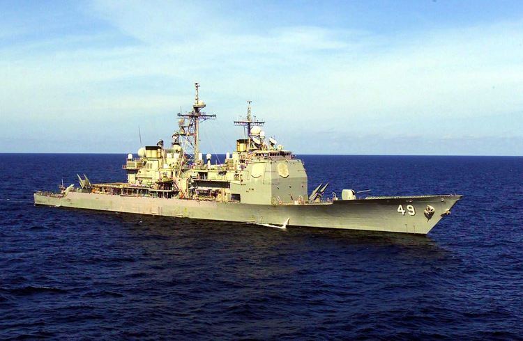 USS Vincennes (CG-49) Cruiser Photo Index DDGCG49 USS VINCENNES Navsource