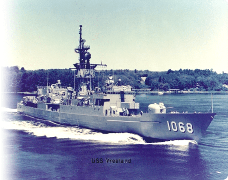 USS Vreeland The USS Vreeland