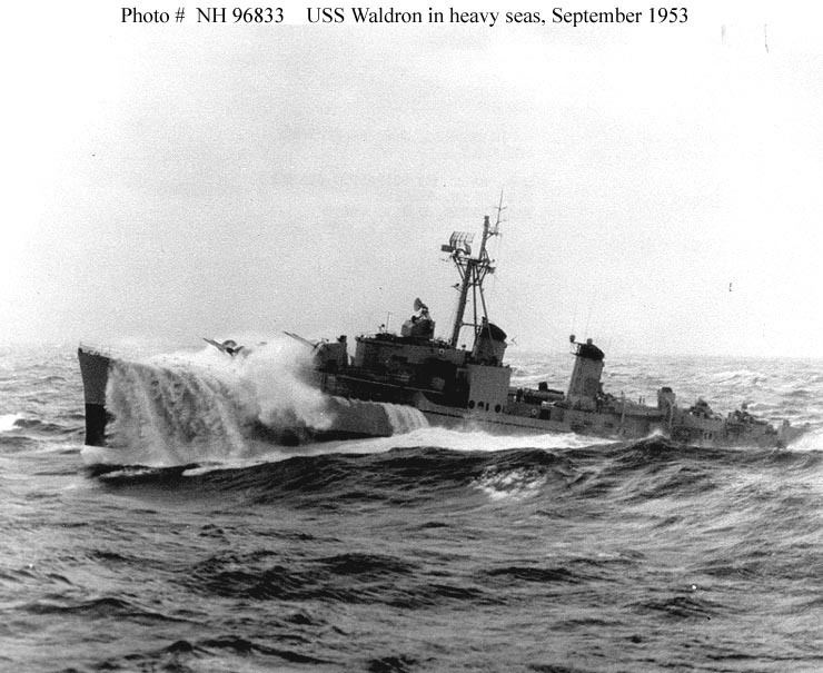 USS Waldron USN ShipsWaldron DD699