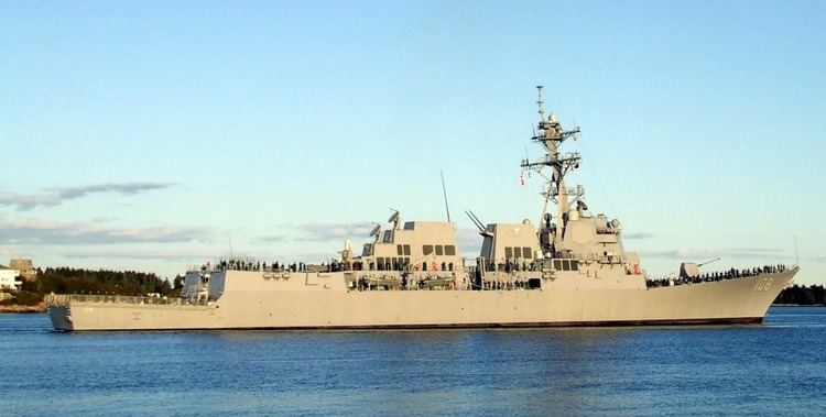 USS Wayne E. Meyer Destroyer History Arleigh Burke class guided missile destroyer