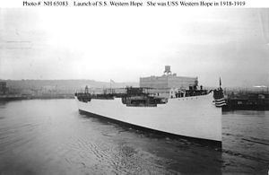 USS Western Hope (ID-3771) httpsuploadwikimediaorgwikipediaenthumb3