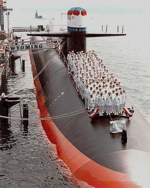 USS Wyoming (SSBN-742) Submarine Photo Index